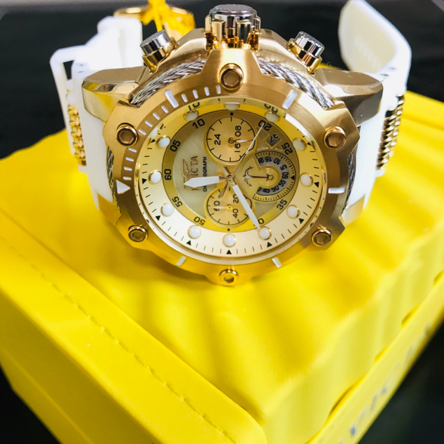 【1個限定】Invicta メンズ ツートン Bolt【定価12.6万円】