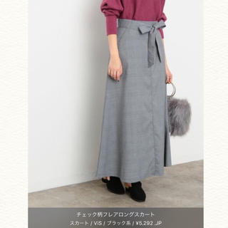 ヴィス(ViS)の《最終価格》秋物♡新品♡vis♡フレアロングスカート(ロングスカート)