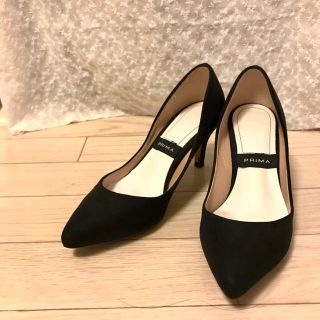 プレーンクロージング(PLAIN CLOTHING)のピンヒールパンプス♡ブラック♡良品(ハイヒール/パンプス)