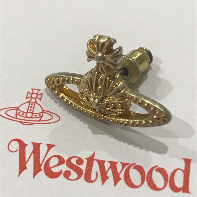 Vivienne Westwoodゴールドピアス片耳