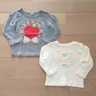 シャーリーテンプル(Shirley Temple)の女の子ロンT 2枚セット 80シャーリーテンプル(Ｔシャツ)