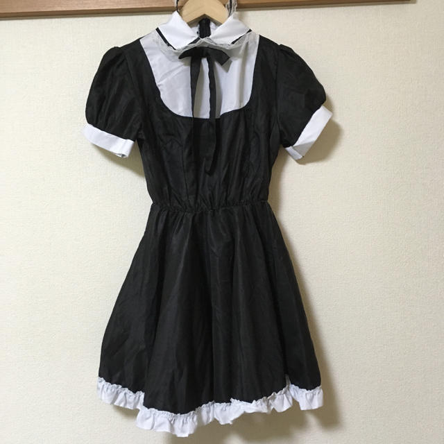 ハロウィン仮装に シンプルメイド服ワンピースの通販 By しらたま S Shop ラクマ