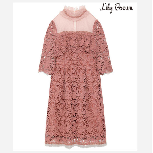 Lily Brown(リリーブラウン)のLily brown ワンピース レディースのワンピース(ひざ丈ワンピース)の商品写真