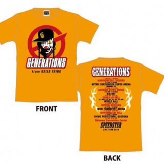 ジェネレーションズ(GENERATIONS)のGENERATIONS  “SPEEDSTER” LIVE Tシャツ(ミュージシャン)