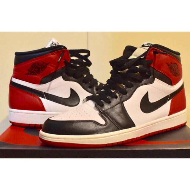 NIKE AIR  JORDAN 1 OG つま黒 2013 BLACKTOEスニーカー