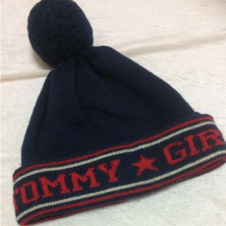 トミーヒルフィガー(TOMMY HILFIGER)のTOMMY★GIRL  ニット帽(ニット帽/ビーニー)