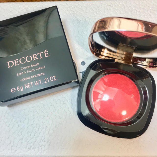 COSME DECORTE(コスメデコルテ)の美品＊コスメデコルテ＊クリーム ブラッシュ＊PK852 コスメ/美容のベースメイク/化粧品(チーク)の商品写真