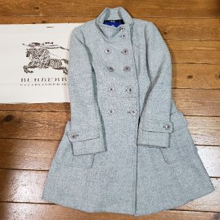 バーバリーブルーレーベル(BURBERRY BLUE LABEL)のBURBERRY BLUE LABEL ウール コート(ロングコート)