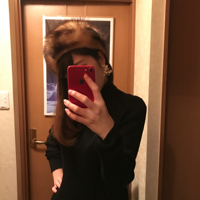 Santa Monica(サンタモニカ)のvintage furhat レディースの帽子(ハット)の商品写真