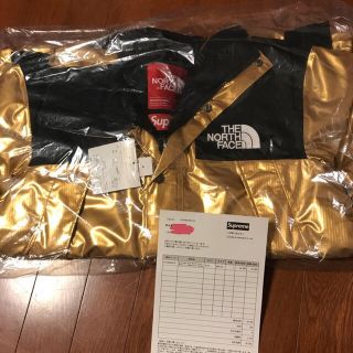 シュプリーム(Supreme)のSupreme The North Face metallicparkaゴールド(マウンテンパーカー)