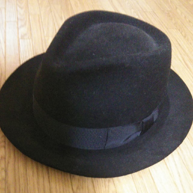 CA4LA(カシラ)のメンズハット黒 メンズの帽子(ハット)の商品写真