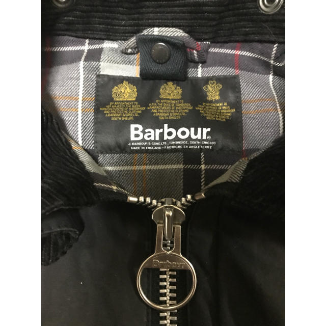 Barbour(バーブァー)のお値下げ★ Barbour SL 32 スリムフィット ブラック ビデイル メンズのジャケット/アウター(ブルゾン)の商品写真