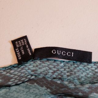 グッチ(Gucci)のGUCCI　スカーフ　セット　パイソン　蛇　高級　売り切れごめん(バンダナ/スカーフ)