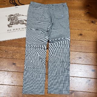 バーバリーブラックレーベル(BURBERRY BLACK LABEL)のBURBERRY BLACK LABEL 千鳥格子チェックパンツ(チノパン)