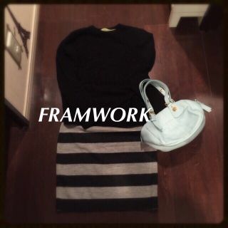 フレームワーク(FRAMeWORK)のkari様専用☆FRAMWORKスカート(ひざ丈スカート)