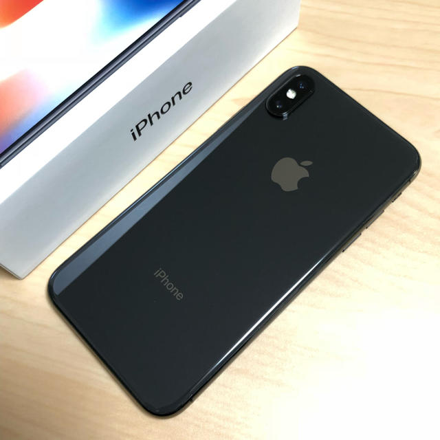 新品交換品 iPhone X 256GB SIMフリー