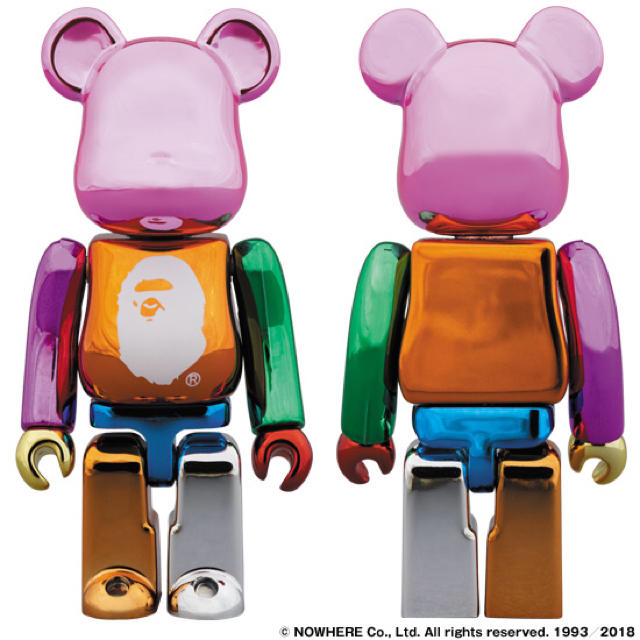 A BATHING APE(アベイシングエイプ)のナオナオ様専用 A BATHING APE BE@RBRICK 1000% エンタメ/ホビーのフィギュア(その他)の商品写真