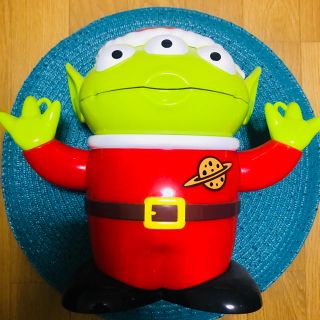 リトルグリーンメン(リトル・グリーン・メン)のクリスマスバージョン リトルグリーン ポップコーンバケット(キャラクターグッズ)