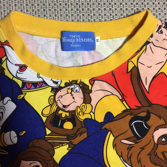 Disney(ディズニー)のDisney 美女と野獣Tシャツ レディースのトップス(Tシャツ(半袖/袖なし))の商品写真