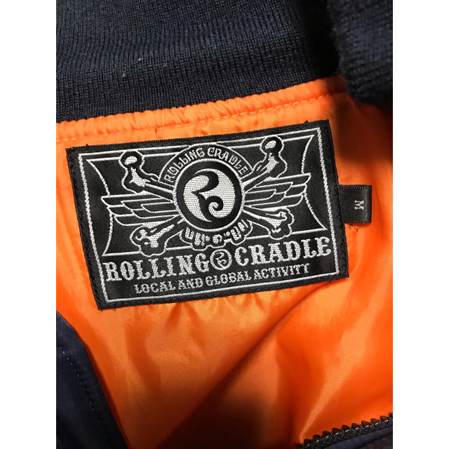 ROLLING CRADLE(ローリングクレイドル)のROLLING CRADLE MA-1 メンズのジャケット/アウター(ブルゾン)の商品写真