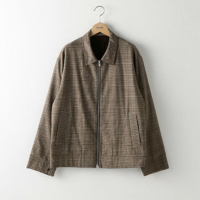 steven alan(スティーブンアラン)のSteven Alan CHECK SHORT BLOUSON メンズのジャケット/アウター(ブルゾン)の商品写真