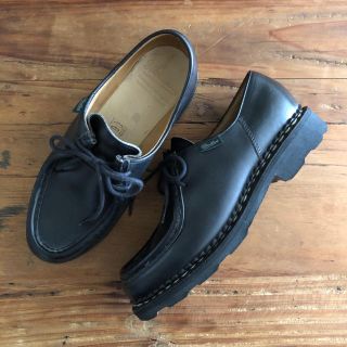 パラブーツ(Paraboot)のパラブーツ ミカエル UK4 黒(ローファー/革靴)