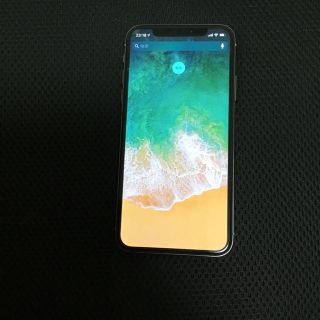 アイフォーン(iPhone)のiPhone X シルバー SIMフリー(スマートフォン本体)