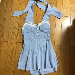 セシルマクビー(CECIL McBEE)の【美品】 ミニワンピース キュロット セシルマクビー(ミニワンピース)