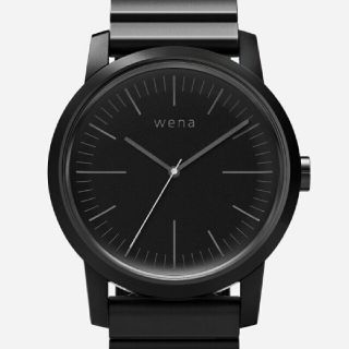 ソニー(SONY)の新品★SONY wena wrist WN-WT01B + WN-WB01B(腕時計(アナログ))