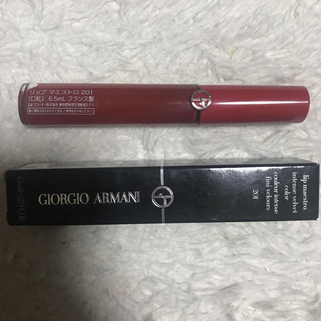 Giorgio Armani(ジョルジオアルマーニ)のGIORGIO ARMANI リップマエストロ 201 コスメ/美容のベースメイク/化粧品(口紅)の商品写真