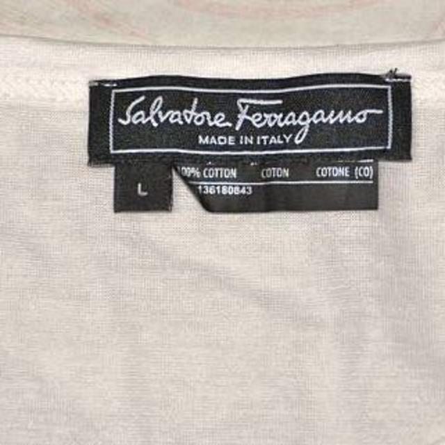 Salvatore Ferragamo(サルヴァトーレフェラガモ)の新品　フェラガモ　varaのティシャツ　サイズL 送料込み レディースのトップス(Tシャツ(半袖/袖なし))の商品写真