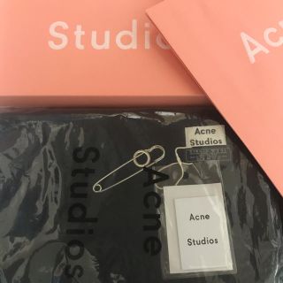 アクネ(ACNE)のAcne Studios マフラー ストール ブラック 大判(マフラー/ショール)