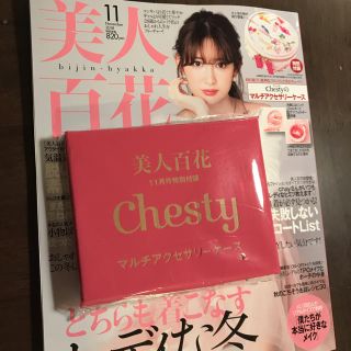 チェスティ(Chesty)の美人百花 付録 チェスティ マルチアクセサリーケース(ポーチ)