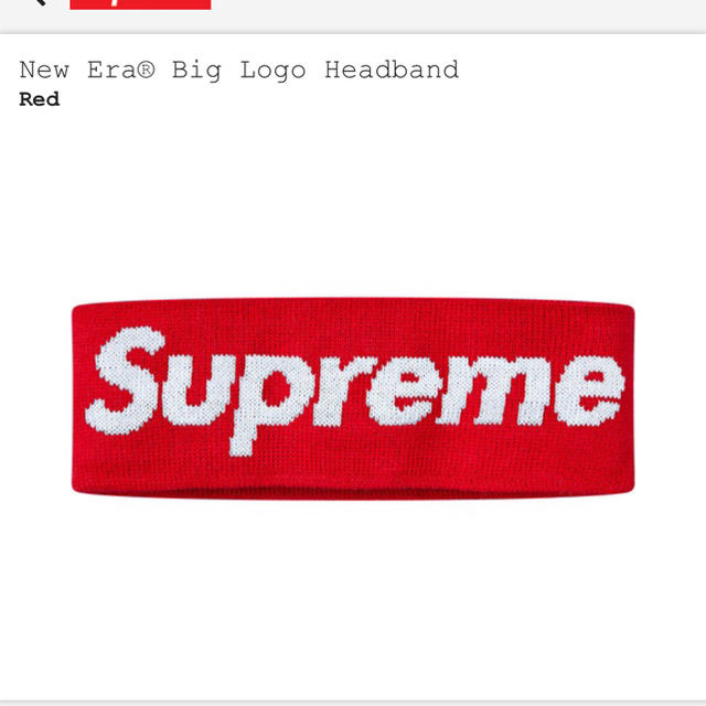 New Era® Big Logo Headband状態新品未使用