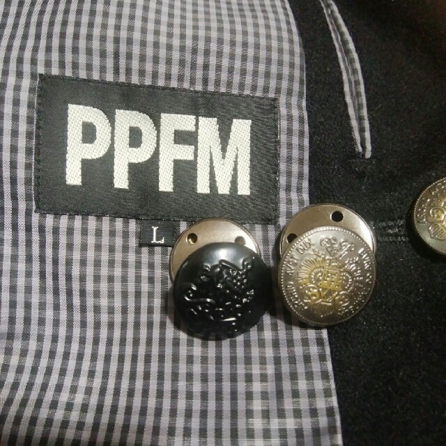 PPFM(ピーピーエフエム)のPPFM Pコート ナポレオンジャケット 希少 メンズのジャケット/アウター(ピーコート)の商品写真