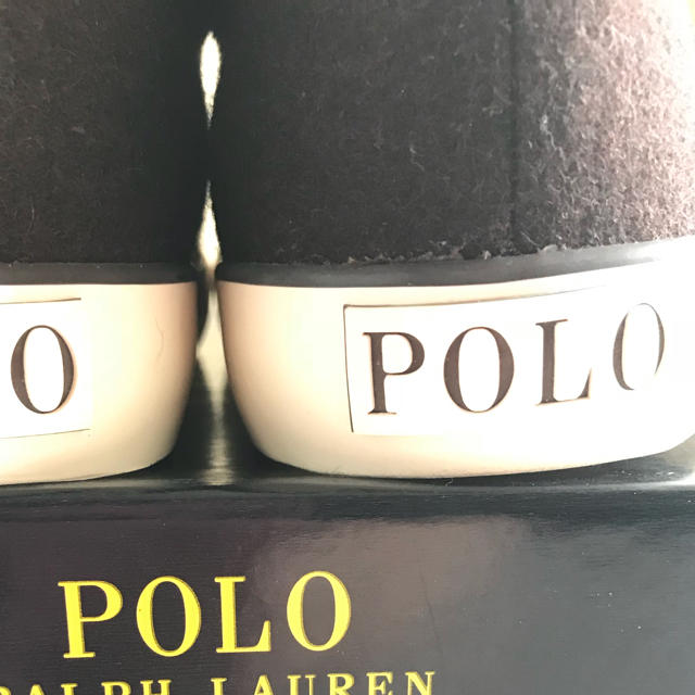 POLO RALPH LAUREN(ポロラルフローレン)のポロラルフローレン❤︎茶スリッポン レディースの靴/シューズ(スリッポン/モカシン)の商品写真