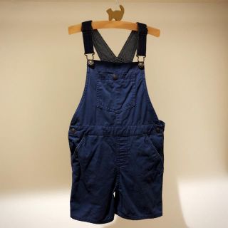 ザラキッズ(ZARA KIDS)のZARA baby サロペット ネイビー(パンツ/スパッツ)