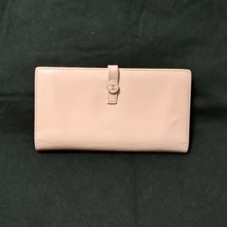 シャネル(CHANEL)の美品正規品【シャネル】長財布*ピンク(財布)