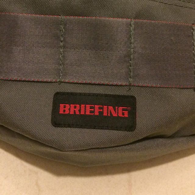 BRIEFING(ブリーフィング)のブリーフィング（briefing）ウエストポーチ ファニーパック グレー（美品） メンズのバッグ(ウエストポーチ)の商品写真