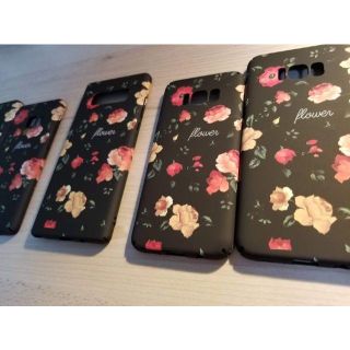 Mar様専用♡再入荷♡おしゃれな♡バラ柄GalaxyS8ケース(Androidケース)