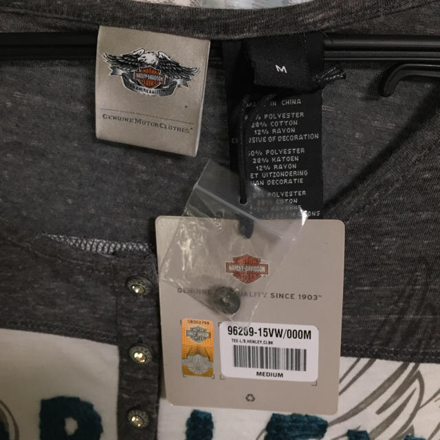 Harley Davidson(ハーレーダビッドソン)の【HARLEY】新品Tシャツ mサイズ レディースのトップス(Tシャツ(長袖/七分))の商品写真