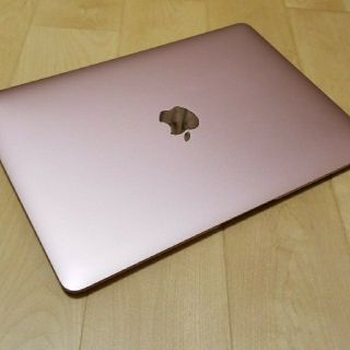 アップル(Apple)のmacbook2017 i7 16GB 512GB ローズピンク(ノートPC)