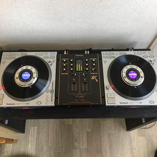 Technics DZ-1200×2  SH-EX1200 DJセット 楽器のDJ機器(CDJ)の商品写真