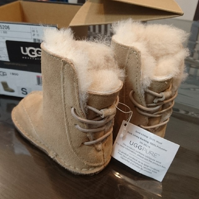 UGG(アグ)のugg ムートンブーツ  11cm キッズ/ベビー/マタニティのベビー靴/シューズ(~14cm)(ブーツ)の商品写真