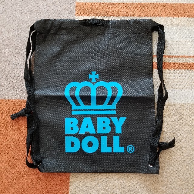 BABYDOLL(ベビードール)のBABYDOLLナップサック キッズ/ベビー/マタニティのこども用バッグ(リュックサック)の商品写真