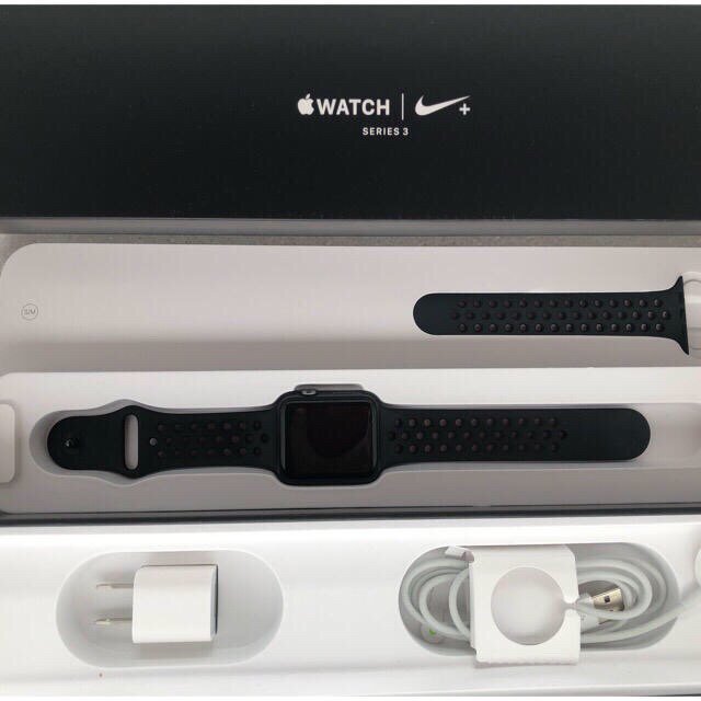 Apple Watch 3 Nike+ GPS 42mm AppleCare残