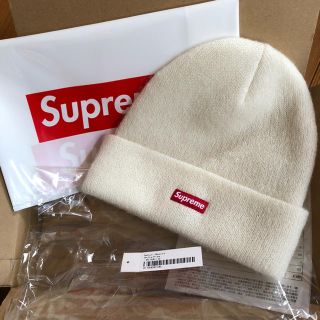 シュプリーム(Supreme)の新品 supreme WEEK8 Mohair Beanie Natural白(ニット帽/ビーニー)