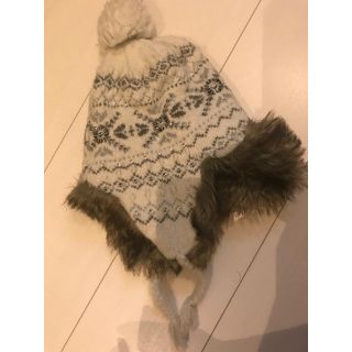 アメリカンイーグル(American Eagle)のアメリカンイーグル  American eagle ニット帽  girlsサイズ(帽子)