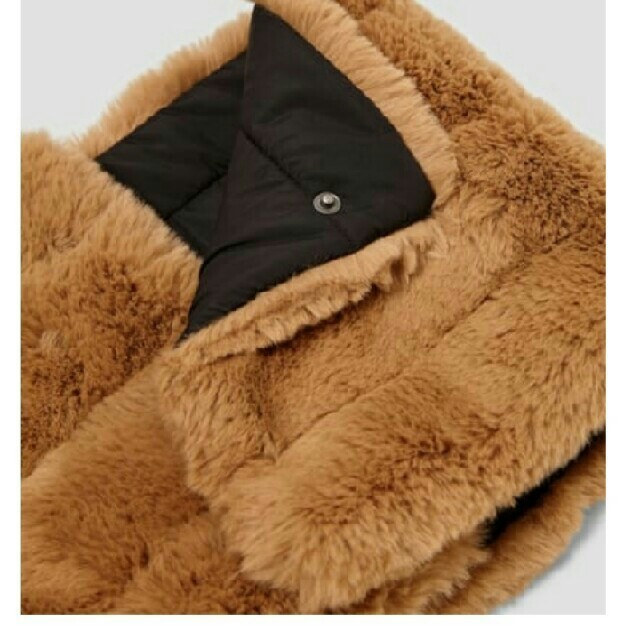 ZARA - 新品 ZARA ファー ネックウォーマー リバーシブルの通販 ZARA - 新品 ZARA ファー ネックウォーマー リバーシブルの通販