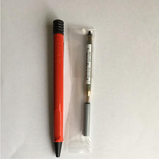 ラミー(LAMY)のラミーボールペン赤、替え芯付き(ペン/マーカー)
